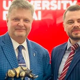 The Consul General of the Russian Federation in Dubai Visits the Synergy University Dubai Campus