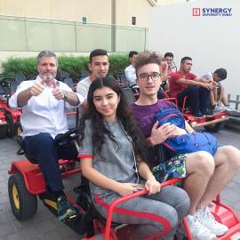 Велопрогулка с преподавателями и студентами