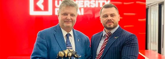 The Consul General of the Russian Federation in Dubai Visits the Synergy University Dubai Campus